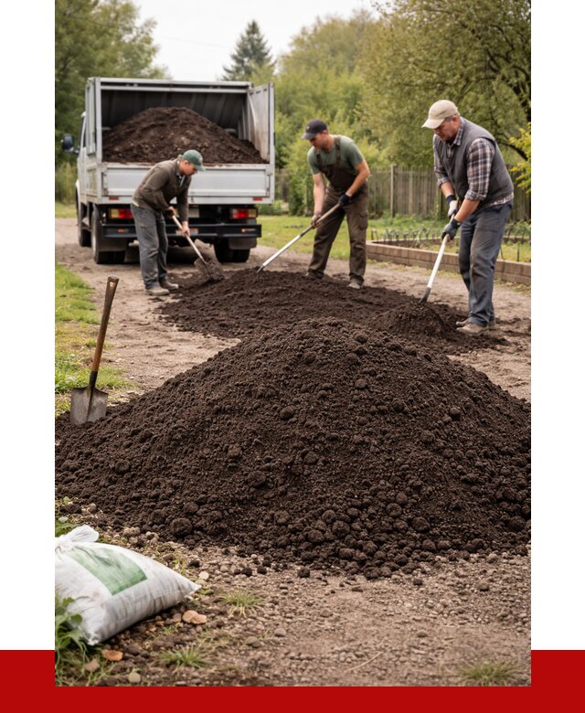 Купить землю для огорода в Назрани от 3287 р./куб | ПРОНЕРУДНзр