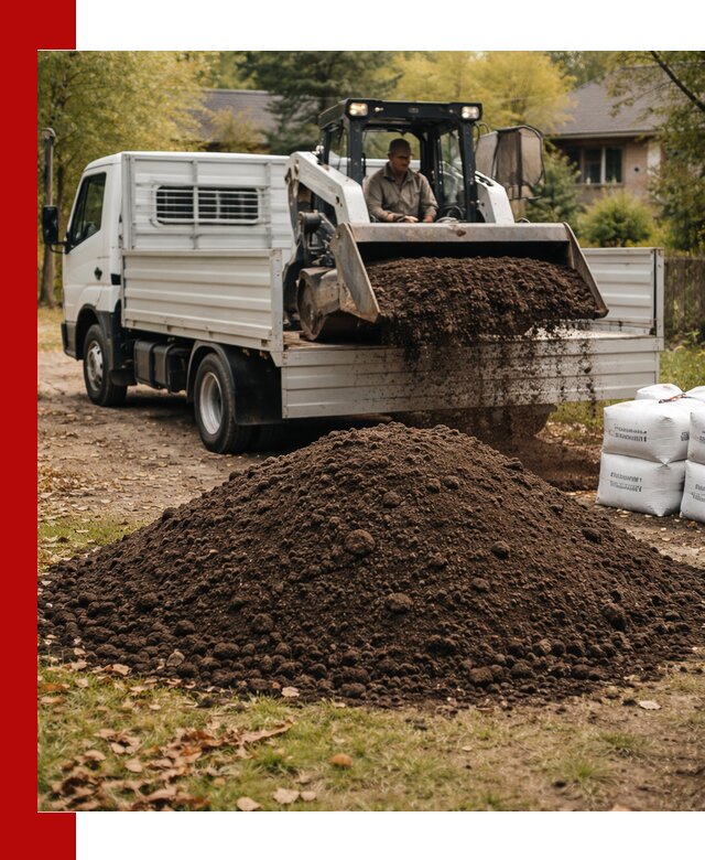 Доставка садовой земли в больших объёмах в Назрани