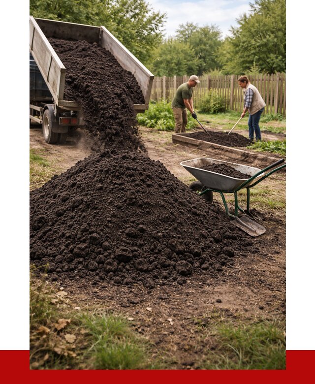 Купить чернозем для огорода в Назрани от 2568 р. | ПРОНЕРУДНзр