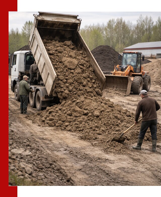 Доставка глин и суглинков в Назрани оптом и вкрай