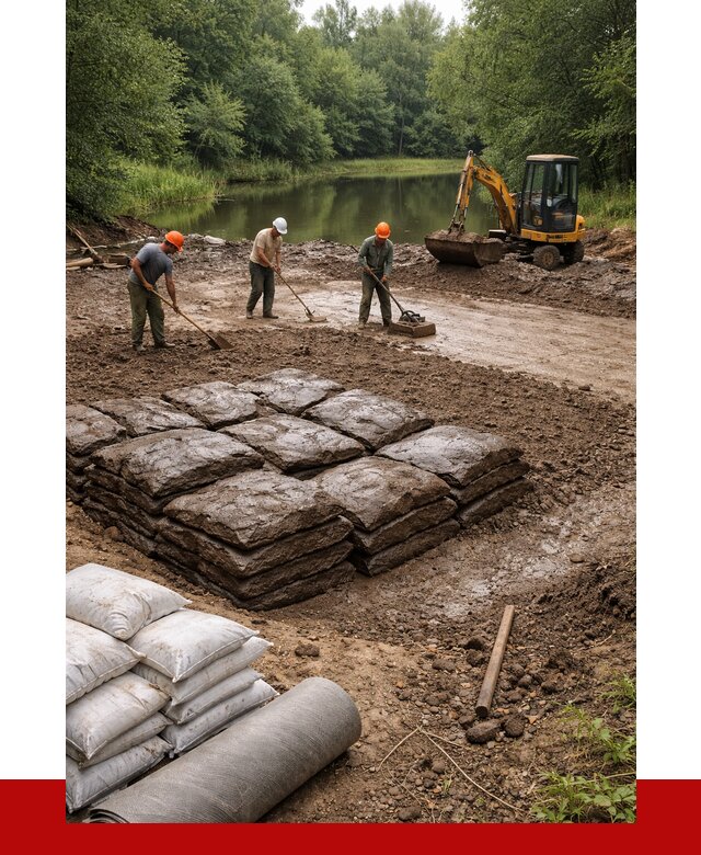 Купить глину для пруда в Назрани от 4622 р. с доставкой | ПРОНЕРУДНзр