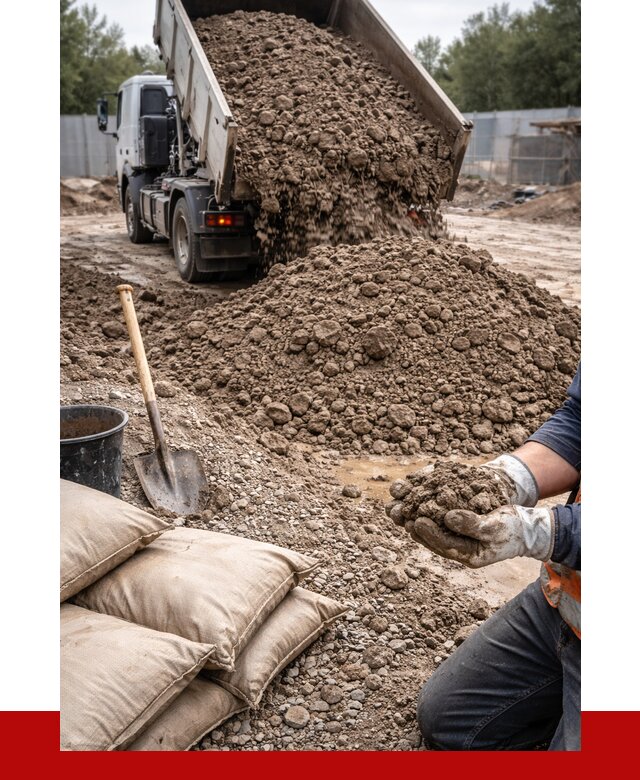 Купить глина для засыпки в Назрани от 1233 р. за куб | ПРОНЕРУДНзр