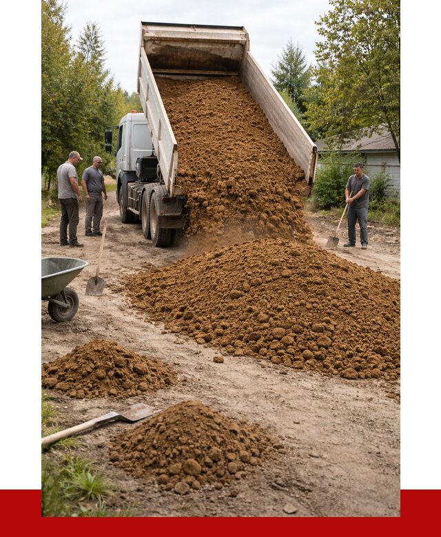 Купить суглинок с доставкой в Назрани от 2568 р. за куб | ПРОНЕРУДНзр