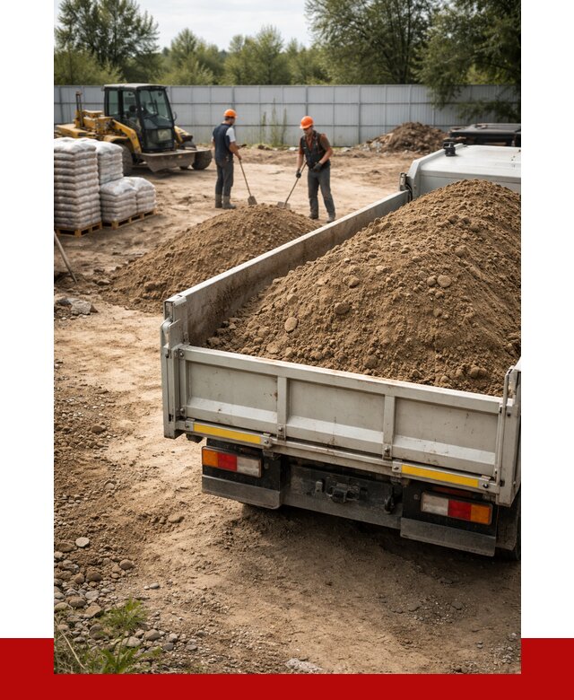 Супесь с доставкой в Назрани от 2517 р. за куб | ПРОНЕРУДНзр