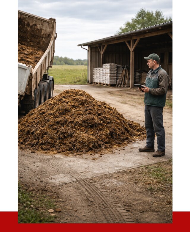 Купить навоз с доставкой в Назрани от 1233 р. за куб | ПРОНЕРУДНзр