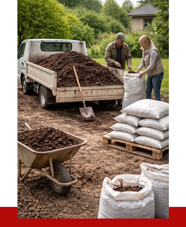 Перегной в мешках с доставкой в Назрани от 2260 р. | ПРОНЕРУДНзр