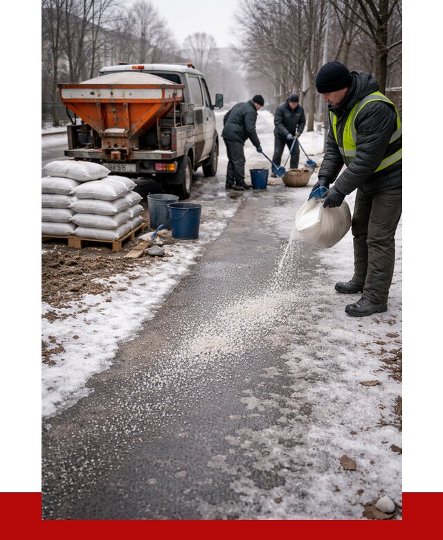 Реагент против гололеда в Назрани с доставкой от 4622 р. | ПРОНЕРУДНзр