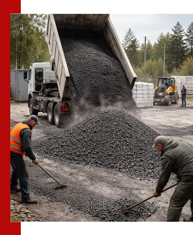 Доставка и продажа асфальтного гранулята в Назрани