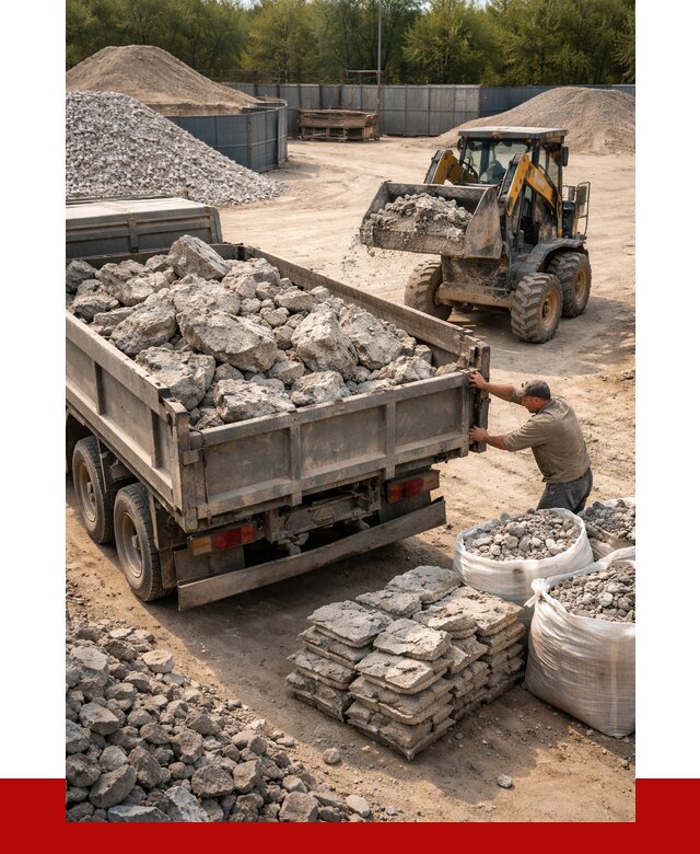 Купить бой бетона с доставкой в Назрани от 4931 р. | ПРОНЕРУДНзр