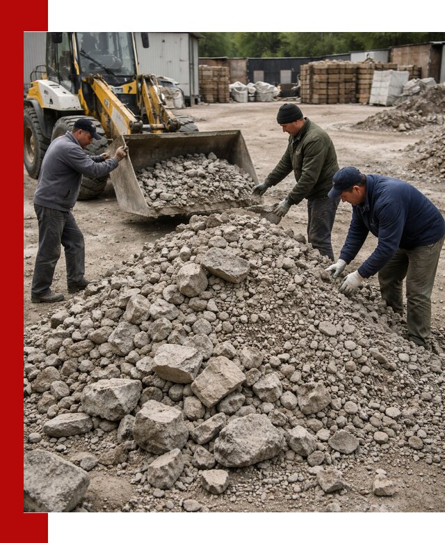 Демонтаж и вывоз бой бетона в Назрани