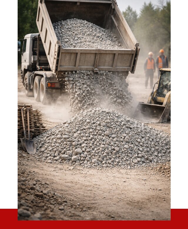 Купить дробленый бетон в Назрани от 1746 р./куб | ПРОНЕРУДНзр