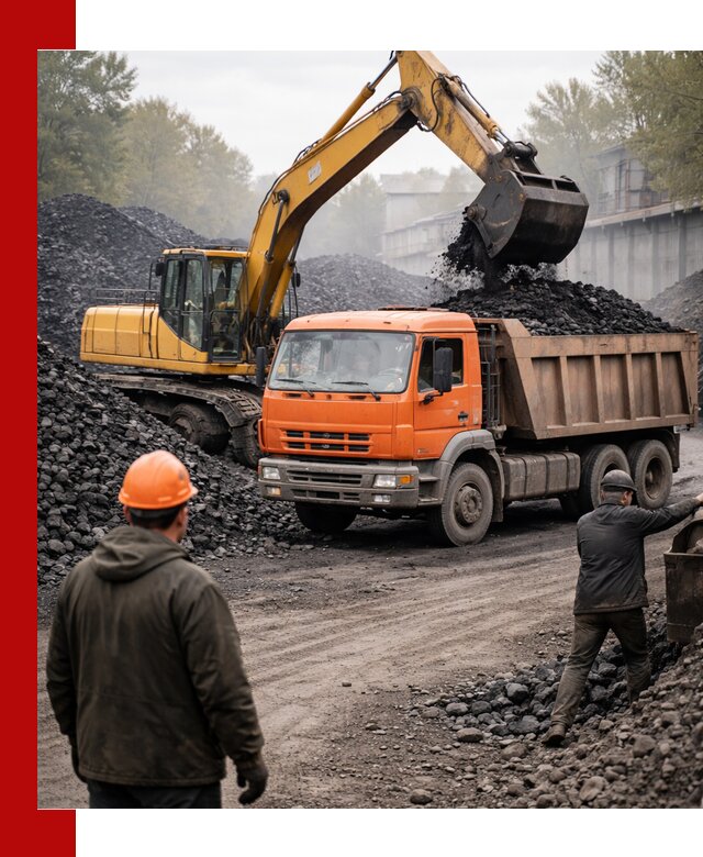Доставка угля автотранспортом в Назрани быстро и выгодно