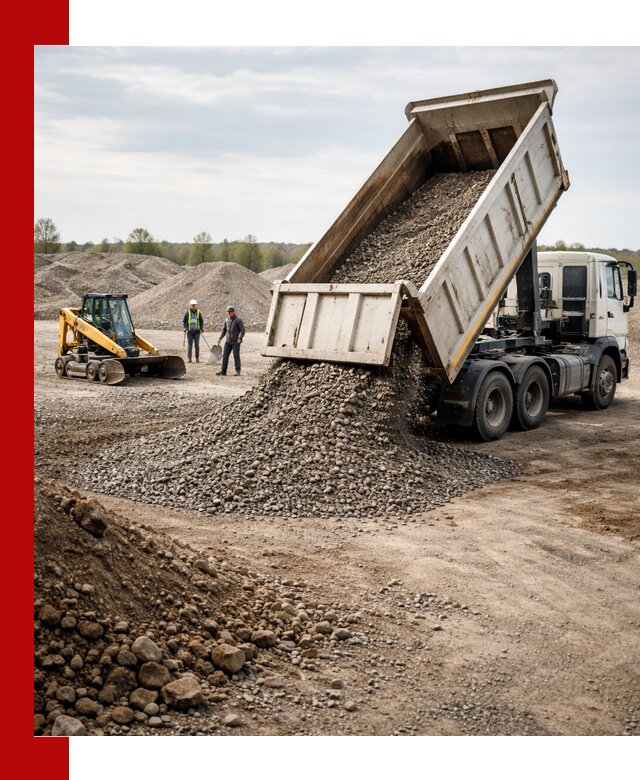 Доставка самосвалом 25 м³ в Назрани быстро и надежно