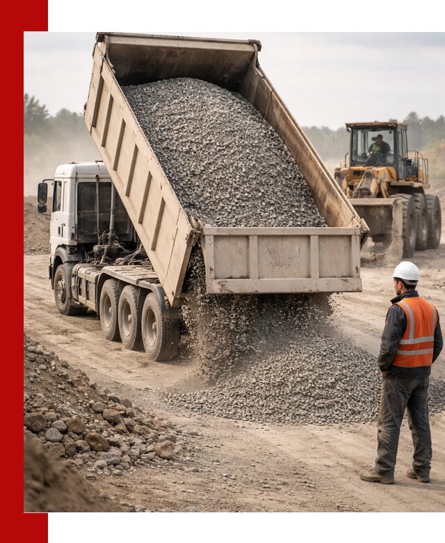 Доставка самосвалом 40 кубов цемента и сыпучих в Назрани