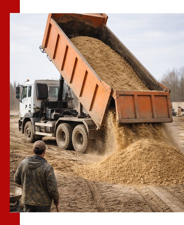 Аренда самосвала 20 тонн для перевозки грузов в Назрани