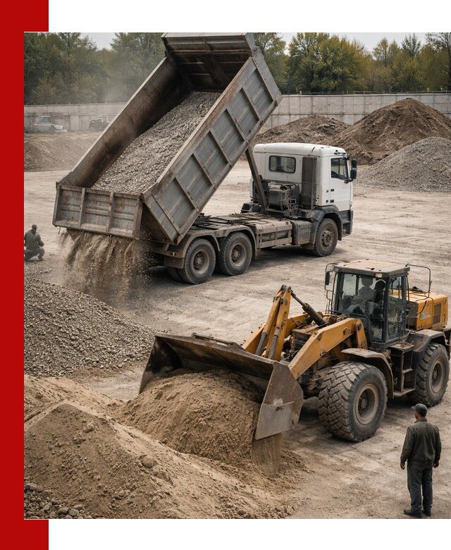 Перевозка сыпучих грузов самосвалами и бортовыми в Назрани