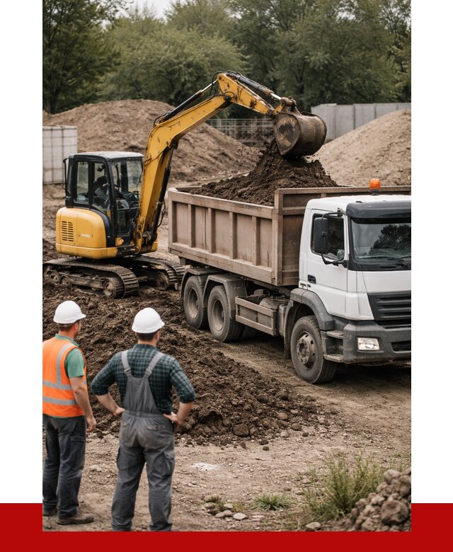 Вывоз грунта в Назрани от 4622 р. самосвалом | ПРОНЕРУДНзр