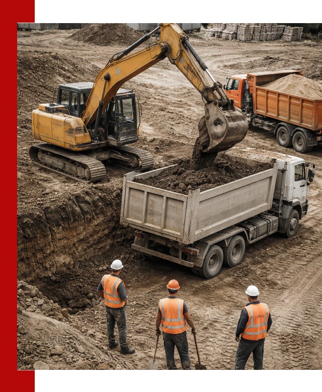 Разработка грунта для строительства и благоустройства в Назрани