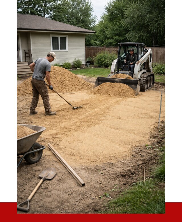 Отсыпка участка песком в Назрани, от 2568 р., ПРОНЕРУДНзр