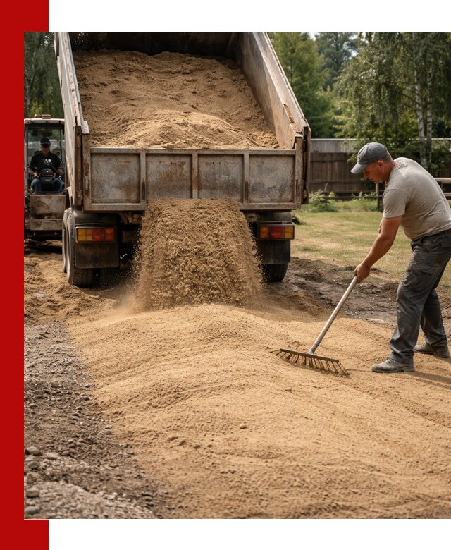 Отсыпка участка песком в Назрани быстро и качественно