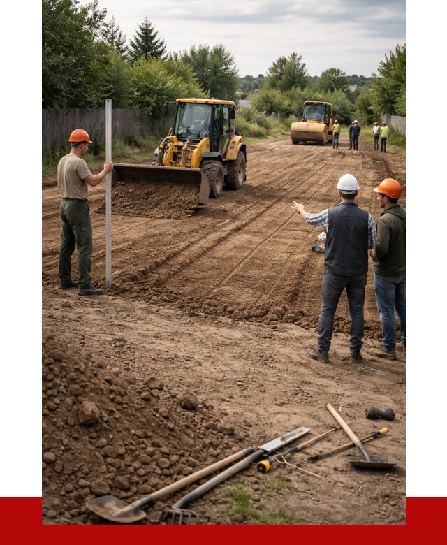 Планировка участка грунтом в Назрани от 4622 р ПРОНЕРУДНзр